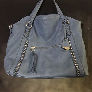 Jessica Simpson large blue purse